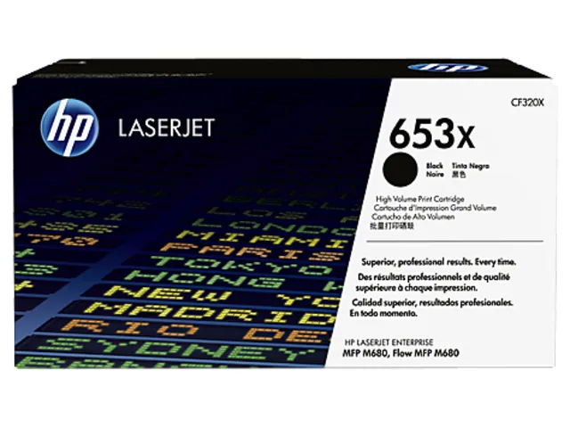Картридж HP 653X High Yield Black Original LaserJet Toner Cartridge (арт. CF320X)
