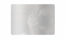 Металлическая пластина OEM (серебряная глянцевая) (арт. X-2 / 1022-1)