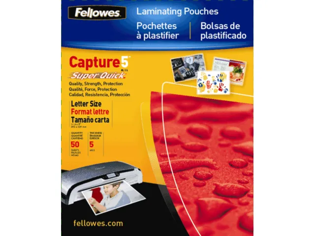 Пленка для ламинирования Fellowes Superquick Lam Pouch A4 125 мкм 100 шт (арт. FS-54401)