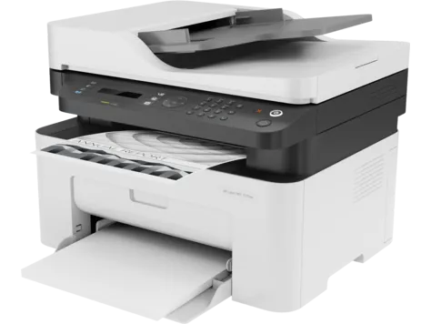 МФУ лазерное черно-белое HP Laser MFP 137fnw (арт. 4ZB84A)