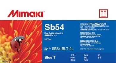 Картридж Mimaki SB54 Blue (2000 мл) (арт. SB54-BL-2L-1)
