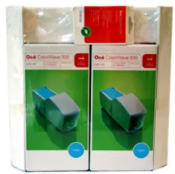 Печатающая головка и 2 картриджа Oce для Oce ColorWave 300, голубой (арт. 5836B005)