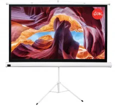 Экран для проектора SOK Cinema 104.4x186см TriScreen 16:9 напольный рулонный белый 84' (арт. SCPST-104x186)