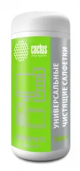 Салфетки влажные Cactus антибактериальные (100лист.) спиртовые (арт. CS-ASC100)