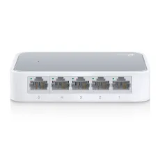 Коммутатор/ 5-port 10/100M mini Desktop Switch, 5 10/100M RJ45 ports, Plastic case