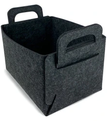 Короб ГЕЛЕОС Войлок (18х13х11 (S), темно-серый) (арт. ВЛК-ТС)