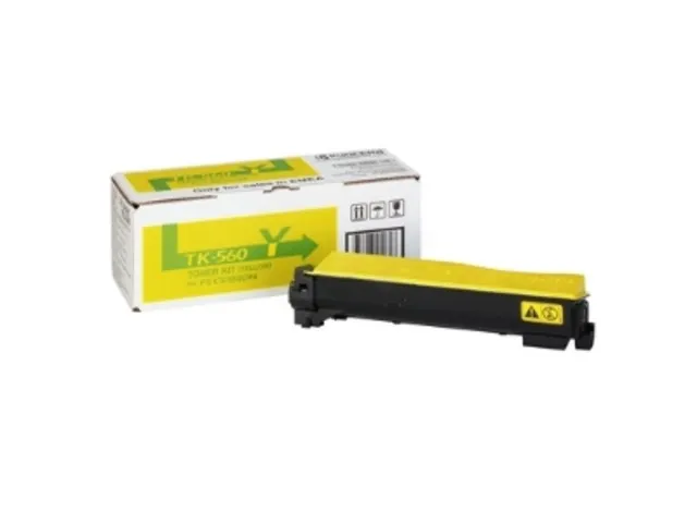 Оригинальный тонер-картридж Kyocera TK-560Y (жёлтый, 10000 стр.) (арт. 1T02HNAEU0)
