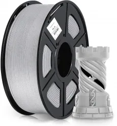 Пластик для принтера Cactus (PLA, d1.75мм, 1кг) (арт. CS-3D-PLA-1KG-SILVER)