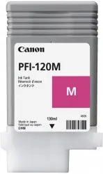 Картридж струйный Canon PFI-120M (пурпурный, 130 мл) (арт. 2887C001)