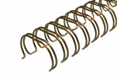 Пружины металлические, А4, 14,3 мм (9/16″), бронза, 100 шт. в упаковке, TM DA