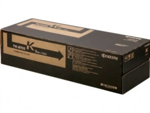 Оригинальный тонер-картридж Kyocera TK-8705K (чёрный, 70000 стр.) (арт. 1T02K90NL0)