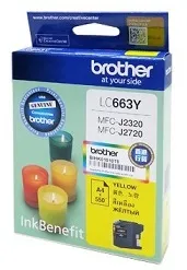Картридж Brother LC-663Y (арт. LC663Y)