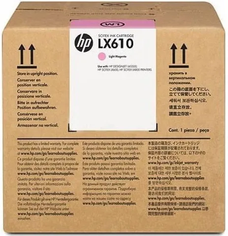 Картридж HP LX610 3-liter Light Magenta Latex Ink Cartridge (арт. CN675A)