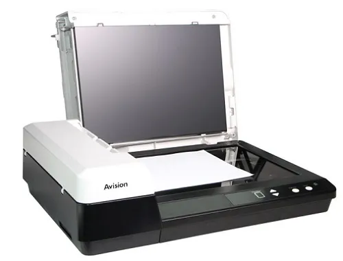 Сканер документов Avision AD130 с планшетным модулем. Нагрузка 4000 страниц в день (арт. 000-0875F-02G)