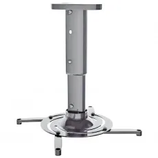 Кронштейн для проектора Cactus серебристый макс.24кг потолочный поворот и наклон (арт. CS-VM-PR05M-AL)