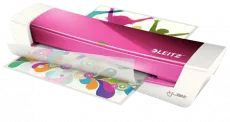 Пакетный ламинатор LEITZ iLam Home Office A4, розовый (арт. 73680023)