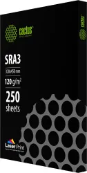 Бумага Cactus (A3, 120г/м2, белый, 250л., CIE 170%) (арт. CS-LPSRA3120250)
