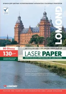 Бумага Lomond БУМАГА ДЛЯ ЛАЗЕРНОЙ ПЕЧАТИ 130/А4/250Л. (арт. 0310141)