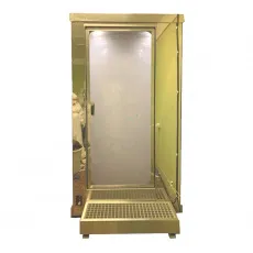 Шлюз для дезинфекции Mizotty. Внешний материал корпуса: нержавеющая сталь 0,8 мм