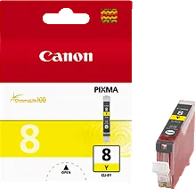 Оригинальный картридж Canon CLI-8Y (жёлтый, 13 мл.) (арт. 0623B024)