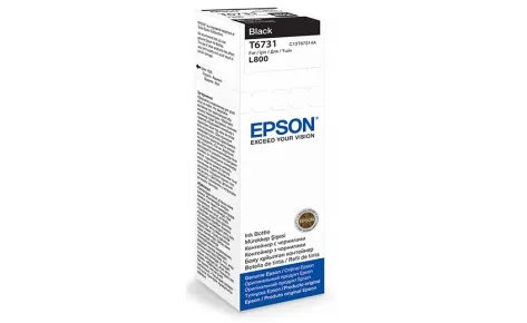 Картридж Epson T6731 Black ink bottle 70ml (арт. C13T67314A)