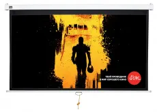 Экран для проектора SOK Cinema 221x125см Wallscreen 16:9 настенно-потолочный рулонный 100″ (арт. SCPSW-221x125)