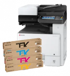 Лазерное цветное МФУ Kyocera ECOSYS M8130cidn с комплектом картриджей TK-8115CMYK (арт. M8130cidn+TK-8115CMYK)