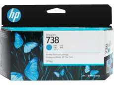 Струйный картридж HP 738 (голубой, 130 мл.) (арт. 498N5A)
