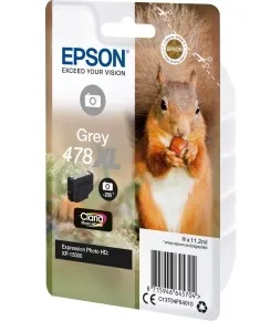 Картридж Epson Singlepack Grey 478XL Claria Photo HD Ink (арт. C13T04F64020)