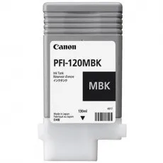Картридж струйный Canon PFI-120MBK (матовый чёрный, 130 мл) (арт. 2884C001)