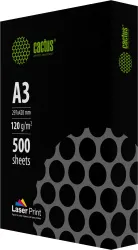 Бумага Cactus (A3, 120г/м2, 500л., белый, CIE 170%) (арт. CS-LPA3120500)