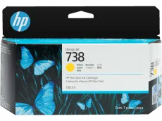 Струйный картридж HP 738 (жёлтый, 130 мл.) (арт. 498N7A)