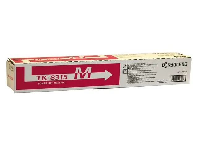 Оригинальный тонер-картридж Kyocera TK-8315M (пурпурный, 6000 стр.) (арт. 1T02MVBNL0)