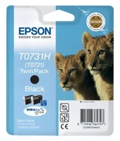 Картридж Epson T0731H (T0721) Twin Pack (арт. C13T10414A10)