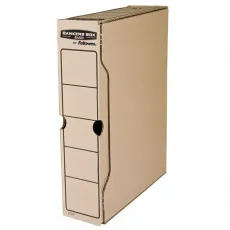 Переносной архивный короб Fellowes Bankers Box "Basic" 80 x 260 x 312 (арт. FS-00103)