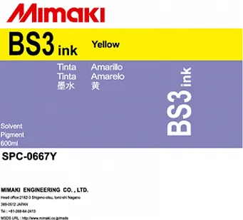 Картридж Mimaki BS3 SPC-0693Y 2000 ml (арт. SPC-0693Y)