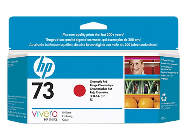 Картридж HP 73 130-ml Chromatic Red Ink Cartridge (арт. CD951A)