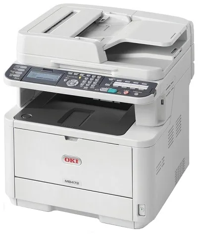 МФУ лазерное черно-белое OKI MB472dnw (арт. 45762102)