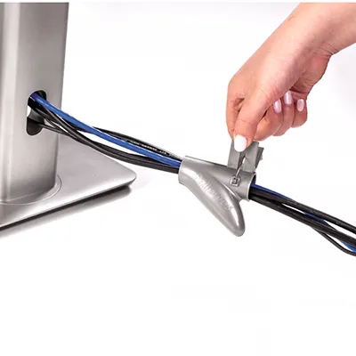 Канал-органайзер для кабелей Fellowes CableZip™, Серебристый (арт. FS-99298)