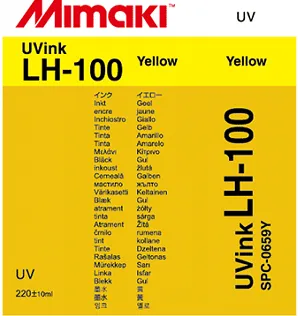 Картридж Mimaki LH-100 (жёлтый, 1 л.) (арт. LH100-Y-BA)