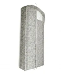 Чехол ГЕЛЕОС для хранения шуб, дубленок, пальто, «Грей» / Серый, 140х60х12 см (арт. ГРЕ-10)