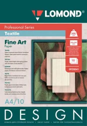 Дизайнерская бумага Lomond Ткань (Textile), 200 г/м², А4, 10 листов (арт. 0920041)