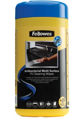 Антибактериальные салфетки Fellowes для экранов в тубе (арт. FS-22117)