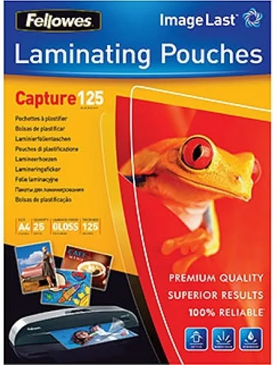 Пленка для ламинирования Fellowes A4, 125 мкм, 25 шт (арт. FS-53963)