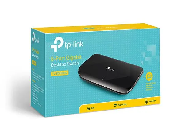 Коммутатор TP-Link TL-SG1008D (арт. TL-SG1008D)