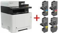 Лазерное цветное МФУ Kyocera ECOSYS M5521cdw с дополнительным тонером TK-5230K/Y/M/C (арт. M5521cdw+TK-5230)