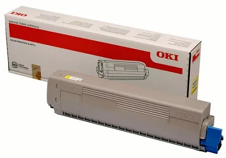Тонер-картридж OKI желтый для MC853/873 7300 стр. (арт. 45862837)