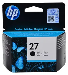Оригинальный картридж HP 27 Black Original Ink Cartridge. Черный. 280 стр. (арт. C8727AE)