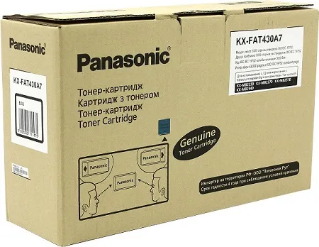 Тонер-картридж Panasonic KX-FAT430A7 (3000 стр.) (арт. KX-FAT430A7)