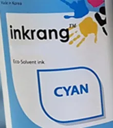 Экосольвентные чернила Inkrang ES3, 750 мл, пакет Cyan, TrueVIS INK (арт. TE2-7CY)
